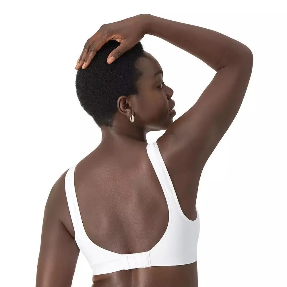 Lot of 2 Bali Cool Comfort Revolution Full Coverage Wireless T-Shirt Bras MEDIUM